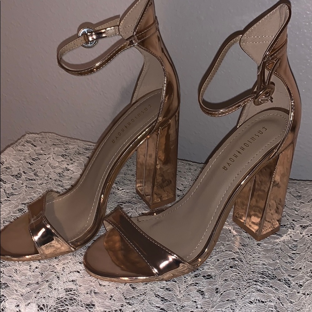 Rose Gold Heels